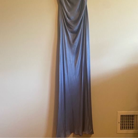 Shona Joy La Lune Lace Back Maxi Dress - Blue Smoke - Picture 6 of 14